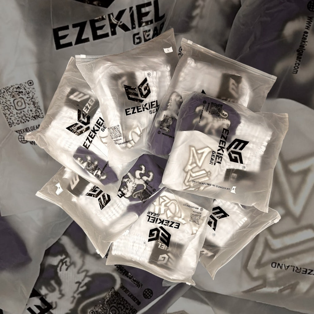 MADE IN ZURICH muay thai shorts🔵